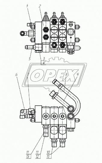 015-018-19-2-2 Кольцо (РТИ) круг.сеч. 015-018-19 ГОСТ-9833-73 уплотнительное корпуска шестерен ЯМЗ-534,536; ГОСТ 9833-73